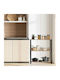 Bibliothek Black - Beige 65x29x78cm