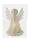 Zaros White Paper Angel Light & Timer 29x38cm
