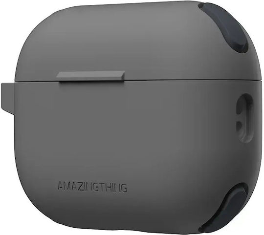 AmazingThing Omni Θήκη σε Μαύρο χρώμα για Apple AirPods 4