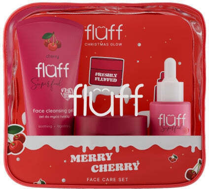 Fluff Merry Cherry Комплект за грижа за кожата 3бр