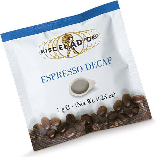Miscela D'oro Κάψουλες Espresso Decaffeine Συμβατές με Μηχανή E.S.E. Pod 50caps