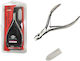 Globalnail Nail Nippers Silver Cuticle Clippers Cutter Scissors 5547