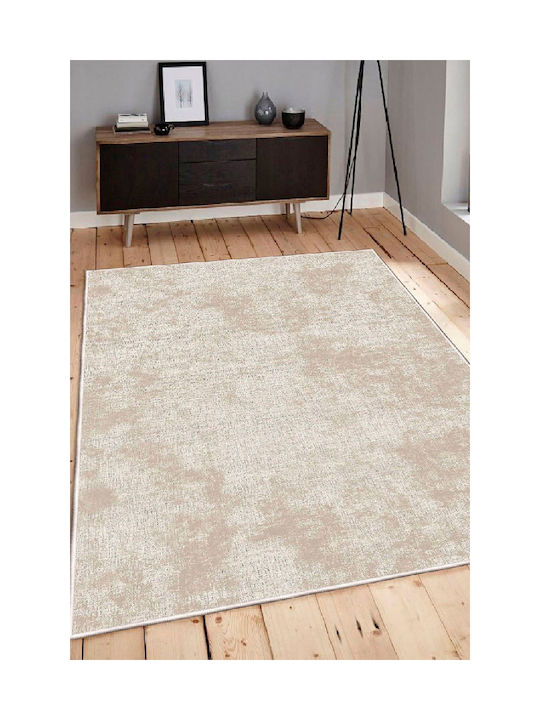 Conceptum Hypnose Exfab Teppich Rechteckig Synthetisch,Polyester/Cotton/Leather Beige-cream