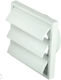 Manrose Manrose Vent Louvers 16x16cm Square Gravity