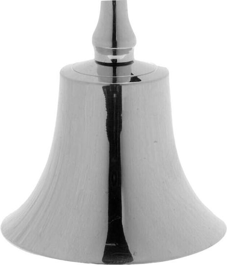 Metallisches Aluminium Glocke Silber U11×ø5,5 cm