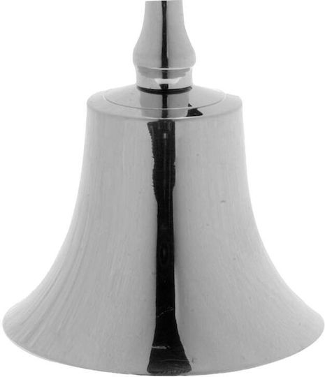 Metallisches Aluminium Glocke Silber U11×ø5,5 cm Metallisches Aluminium Glocke Silber U11×ø5,5 cm