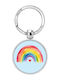 Thinkofme Keychain 3.6cm Rainbow Heart