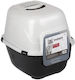 M-Pets Cat Toilet Closed White L50 x W42 x H47cm