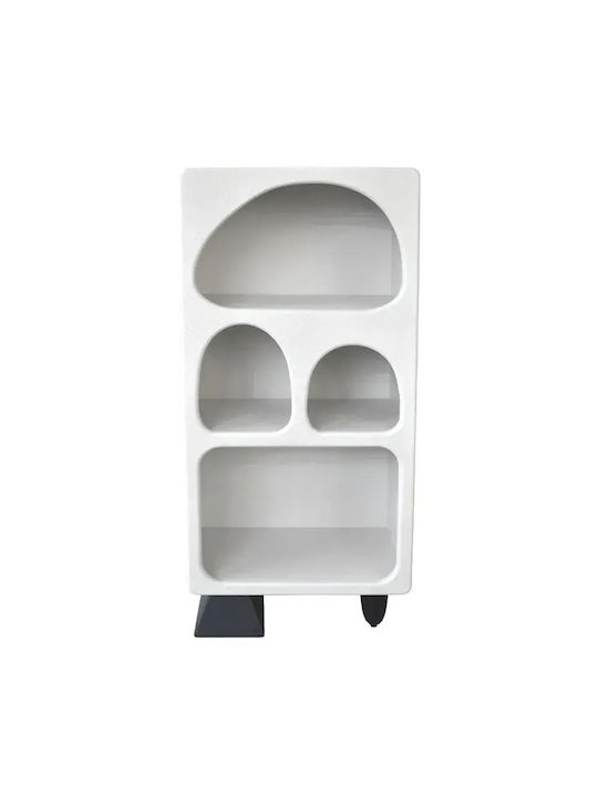 Bibliothek White 59.7x34.9x134.6cm