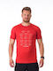 T-shirt Dark Red Melange
