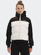 Women's Puffer Jacket for Winter Gray
