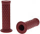 Rubber Scooter Handlebar Grips Burgundy