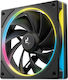 Deepcool FL12 SE Case Fan 120mm 1900rpm 50.74cfm with ARGB Lighting and 4-Pin PWM Connection