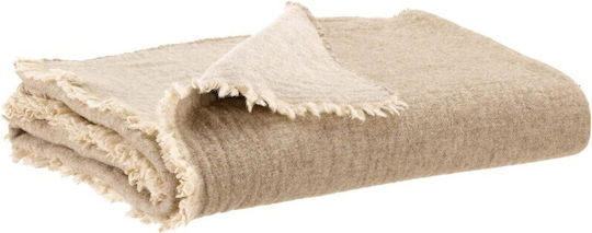 Vivaraise Bruna Armchair Throw 130x180cm Natural