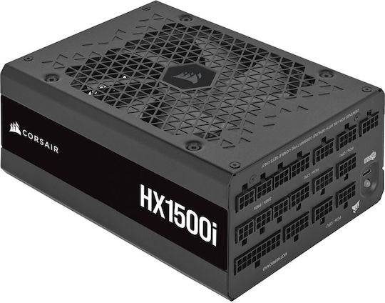 Corsair HX1500i Shift 1500W Черен Компютърно захранване Пълен модул Cybenetics Platinum