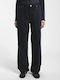 Damenjeans in Weit geschnittener Linie Dark Grey