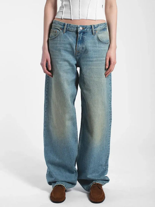 Damenjeans in Entspannter Passform Stream Sky Aged