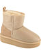 Stinger Mini Leather Women's Ankle Boots Sand