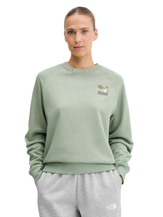 Women's Sweatshirt Jacket Green