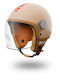 Helmo Milano Veloce Burgunder Motorradhelm Jet ECE 22.06