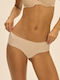 Femeie Slip fără cusături Beige