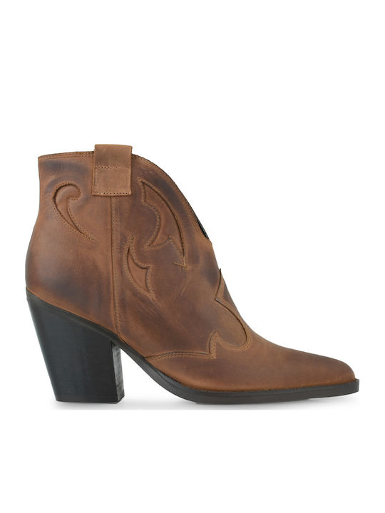 Tsakiris Mallas Women's Ankle Boots Tabac Brown