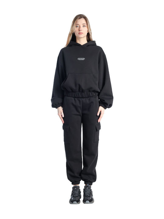 Sweatpants Set Black
