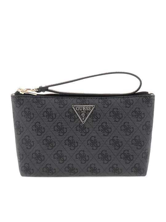 Guess Ανθρακι Mini Τσαντάκι Laurel Pochette Guess Ανθρακι Mini Τσαντάκι Laurel Pochette