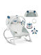 Ricokids Electric Relax pentru Bebeluși cu Vibrații Gri pentru Copil până la 18kg