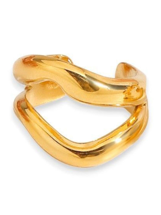 Callajewels Μονό Σκουλαρίκι Cuff από Ατσάλι Επιχρυσωμένο Callajewels Μονό Σκουλαρίκι Cuff από Ατσάλι Επιχρυσωμένο