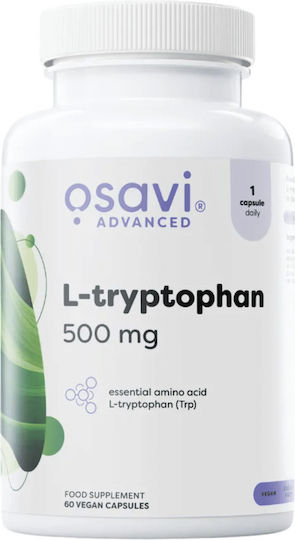 Osavi L-tryptophan 500mg 60 Capsule din plante medicinale