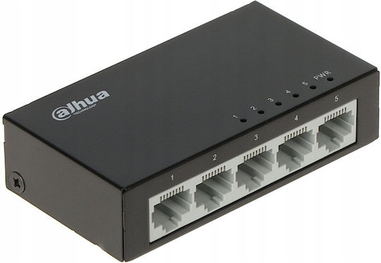 Dahua SF1005-EUR Unmanaged L2 Switch με 5 Θύρες Ethernet