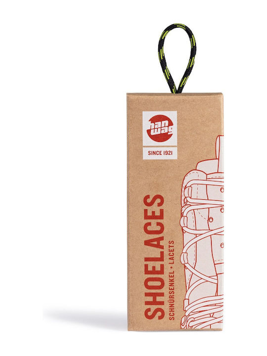 Hanwag Shoe Laces Asphalt Yellow
