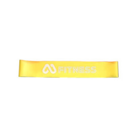 Mfitness Bandă de rezistență pentru exerciții Bucla Mediu Galben