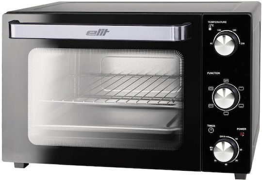 Elit Optione Ηλεκτρικό Φουρνάκι 35lt Χωρίς Εστίες Μαύρο