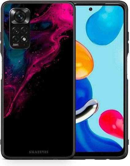Watercolor Pink Black Xiaomi Redmi Note 12 Pro 4g Case