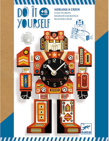 Djeco Stickers Diy Make Robot for Children 6+ Years