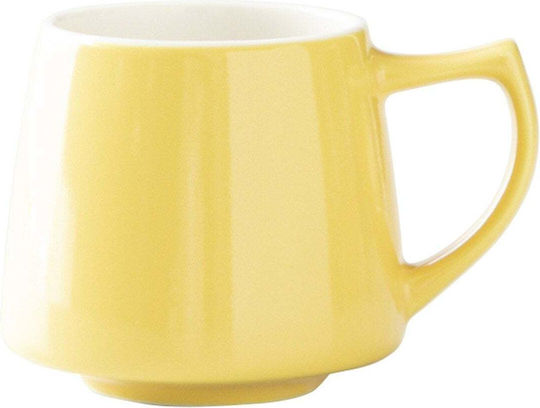 Origami Cană Ceramică Galbenă 200ml