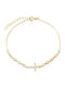 Poco Loco Women's Bracelet made of Silver Gold Plated