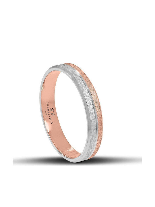 Themelidis Jewels Ehering-Set Zweifarbig 14K