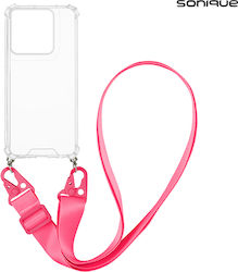 Silikonhülle Strap Sonique Armor Klar Motorola Edge 60 Pro 5G Fuchsie Silikonhülle Strap Sonique Armor Klar Motorola Edge 60 Pro 5G Fuchsie