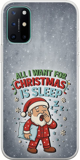 Всичко, Което Искам За Коледа Е Сън OnePlus 8T Гъвкав TPU Прозрачен Силикон