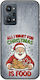 All I Want Christmas Is Food Realme GT 2 5G Black TPU Black Silicone