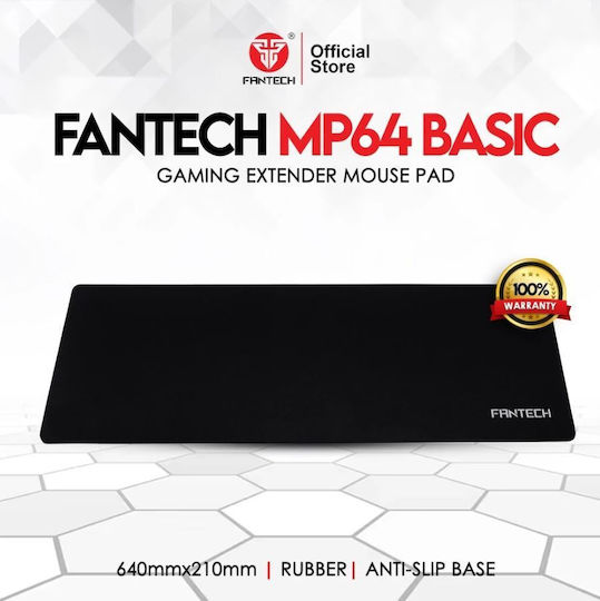 FanTech MP80 Gaming Mouse Pad XL (640mm) Μαύρο