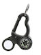 Keychain Carabiner Compass Magnifying Glass Sun Co Magnicomp Glowing In Dark