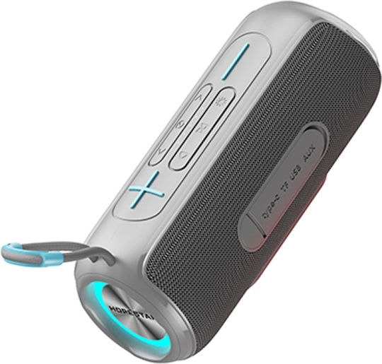 Hopestar P26 Ηχείο Bluetooth 5W με Ραδιόφωνο Γκρι