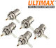 5pcs Original Ultimax BNC Female Connector Bulkhead V7031-DC