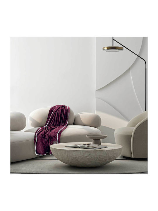 Das Home 4440 Fleece Blanket Sofa 130x170cm Bur...