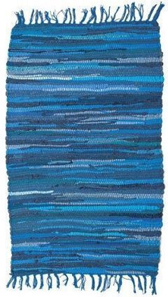 Sidi Home Plast Cotton Blue Rug 55x85cm Sidi Home Plast Cotton Blue Rug 55x85cm