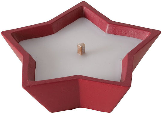 MSA Dekoratives Kerze Rot 14x5cm 1Stück